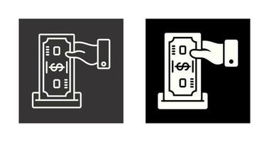 Einzahlungsvektorsymbol vektor