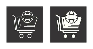 World-Shopping-Vektor-Symbol vektor