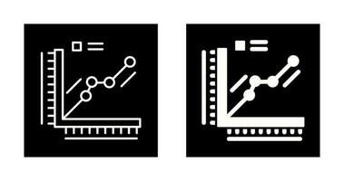 Diagrammvektorsymbol vektor