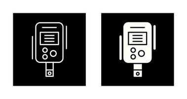 Vektorsymbol für Diabetes-Test vektor