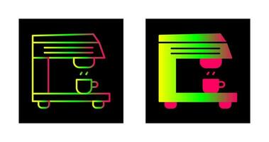 Vektorsymbol für Kaffeemaschine vektor