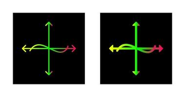 einzigartiges Diagrammvektorsymbol vektor