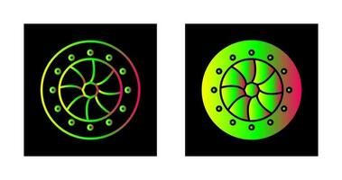 einzigartiges optisches Diaphragma-Vektorsymbol vektor