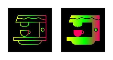 Vektorsymbol für Kaffeemaschine vektor