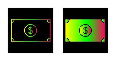 einzigartiges Dollar-Vektorsymbol vektor