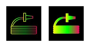 einzigartiges Symbol für Schlauchvektoren vektor