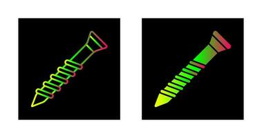 Schraubenvektorsymbol vektor