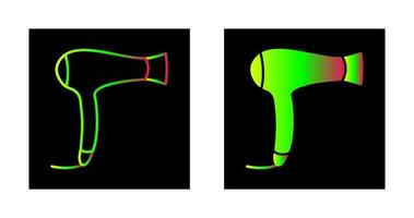 Vektorsymbol für Haartrockner vektor