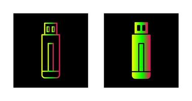 Vektorsymbol für USB-Laufwerk vektor