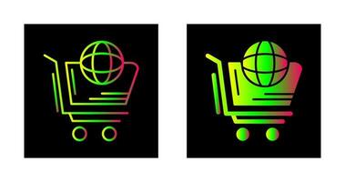 World-Shopping-Vektor-Symbol vektor