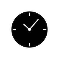 Uhr Symbol Vektor Design Vorlagen einfach und modern
