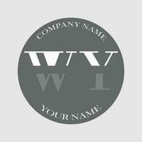 Initiale wy Logo Brief Monogramm Luxus Hand gezeichnet vektor