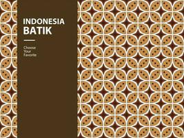 Batik Muster nahtlos Indonesien Element Unabhängigkeit Tag National Zeichnung Jahrgang Mode Vektor