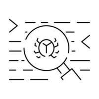 Code Symbol im modisch eben Stil isoliert. Codierung und Programmierung Linie Symbol. Code Symbol zum Ihre Netz Seite? ˅ Design, Logo, Anwendung, ui. Vektor Illustration, Folge10.