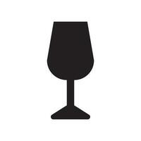 Trinken Glas Symbol Vektor