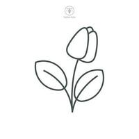 Blume Symbol Symbol Vorlage zum Grafik und Netz Design Sammlung Logo Vektor Illustration