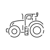 Landwirtschaft Pflanzen Symbol. Bewässerung Technologie. Clever Dorf Landwirtschaft. Symbol zum Netz. Vektor Linie Illustration. global Landwirtschaft. landwirtschaftlich und Bauernhof Maschinen. Traktor.