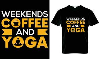 yoga t-shirt design grafisk vektor. vektor