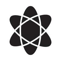 atom ikon vektor