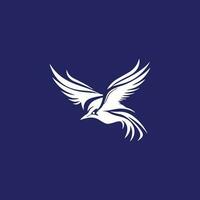 fliegend Vogel Logo Vorlage Vektor Symbol