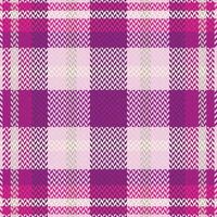 Tartan Plaid Muster. prüfen Plaid. vektor