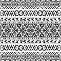 geometrisk vektor illustration design. sömlös etnisk mönster. stam- aztec stil. svart och vit färger. design för textil, tyg, kläder, ridå, matta, batik, prydnad, omslag, papper.