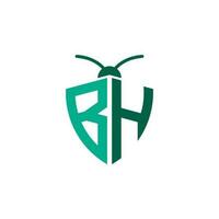 Briefe bh Pest Steuerung Logo vektor