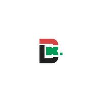 Brief schwarz schwarz Leben Angelegenheit Logo minimal einfach modern vektor