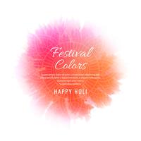 illustration av abstrakt färgrik Glad Holi bakgrund vektor