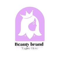 Schönheit Marke Logo Design Illustration, Marke Identität Emblem vektor