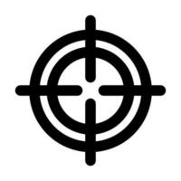 Jagd Glyphe Symbol Design vektor