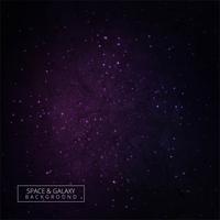 Vektor kosmos illustration med stjärnor och galax mörk bakgrund