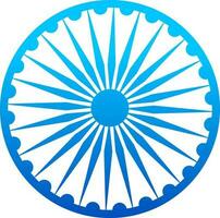 illustation av vektor Ashok chakra.