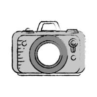 ikon för fotografisk kamera vektor