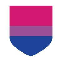 bisexuell stolthetsflagga vektor