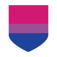 bisexuell stolz flagge vektor