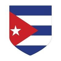 Kuba Flagge. Verzögerung von Kuba im Design gestalten vektor