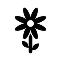 schön Blumen von Kirsche blühen im modern Stil, Gut entworfen Symbol von Blumen vektor