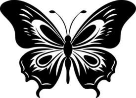 Schmetterlinge - - minimalistisch und eben Logo - - Vektor Illustration
