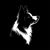 Rand Collie - - hoch Qualität Vektor Logo - - Vektor Illustration Ideal zum T-Shirt Grafik