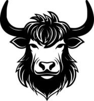 Hochland Kuh - - hoch Qualität Vektor Logo - - Vektor Illustration Ideal zum T-Shirt Grafik