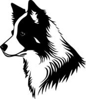 gräns collie - hög kvalitet vektor logotyp - vektor illustration idealisk för t-shirt grafisk