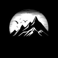 Berge - - hoch Qualität Vektor Logo - - Vektor Illustration Ideal zum T-Shirt Grafik