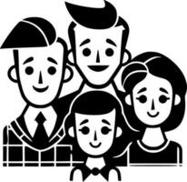 Familie - - hoch Qualität Vektor Logo - - Vektor Illustration Ideal zum T-Shirt Grafik