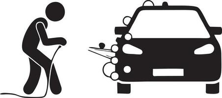 bil fordon transport ikon symbol vektor bild. illustration av de bil bil- motor vektor design. eps 10