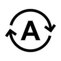 Auto-Stopp-Start-Icon-Vektor Automotor-Schild für Grafikdesign, Logo, Website, soziale Medien, mobile App, ui automatisch ausschalten vektor