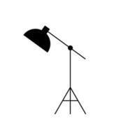 Studio Licht Symbol Vektor. Foto Studio Illustration unterzeichnen. Weihe Symbol oder Logo. vektor