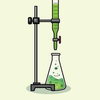 Titration das Illustration vektor