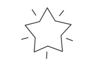 starlight linje konst illustration vektor