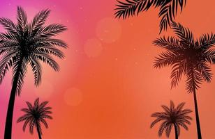 palmer bakgrund vektor